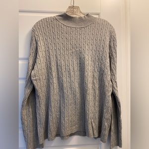 Classic Elements mock neck sweater, size XL